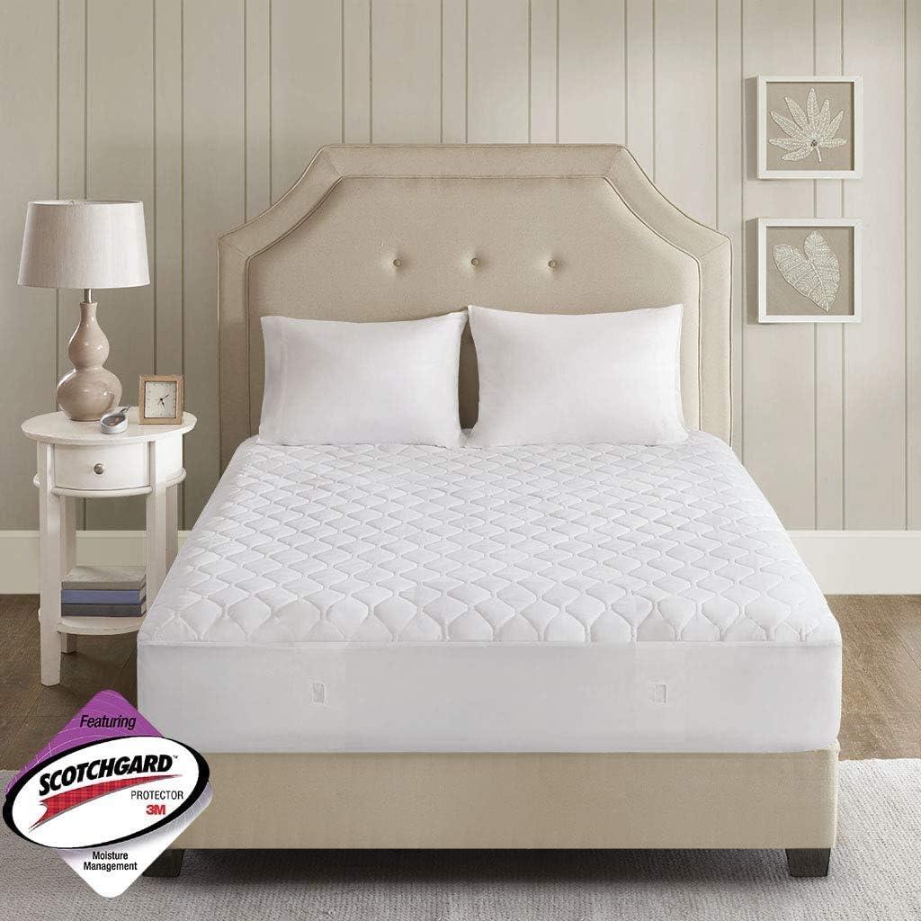 Beautyrest Beautyrest Heated Microfiber Mattress Pad with 3M Scotchgard
