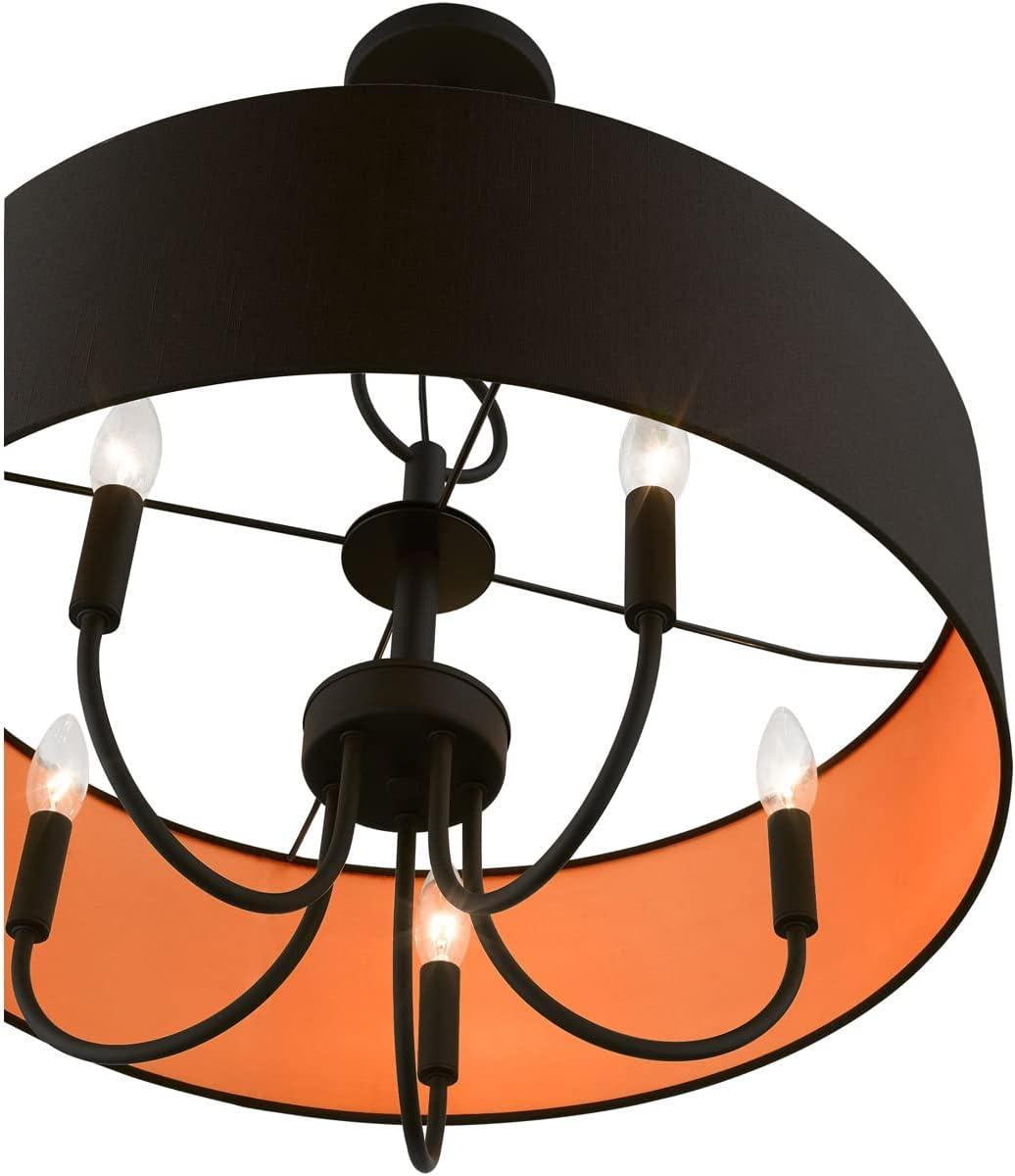 Livex Lighting Bradhurst 5 - Light Pendant in  Black