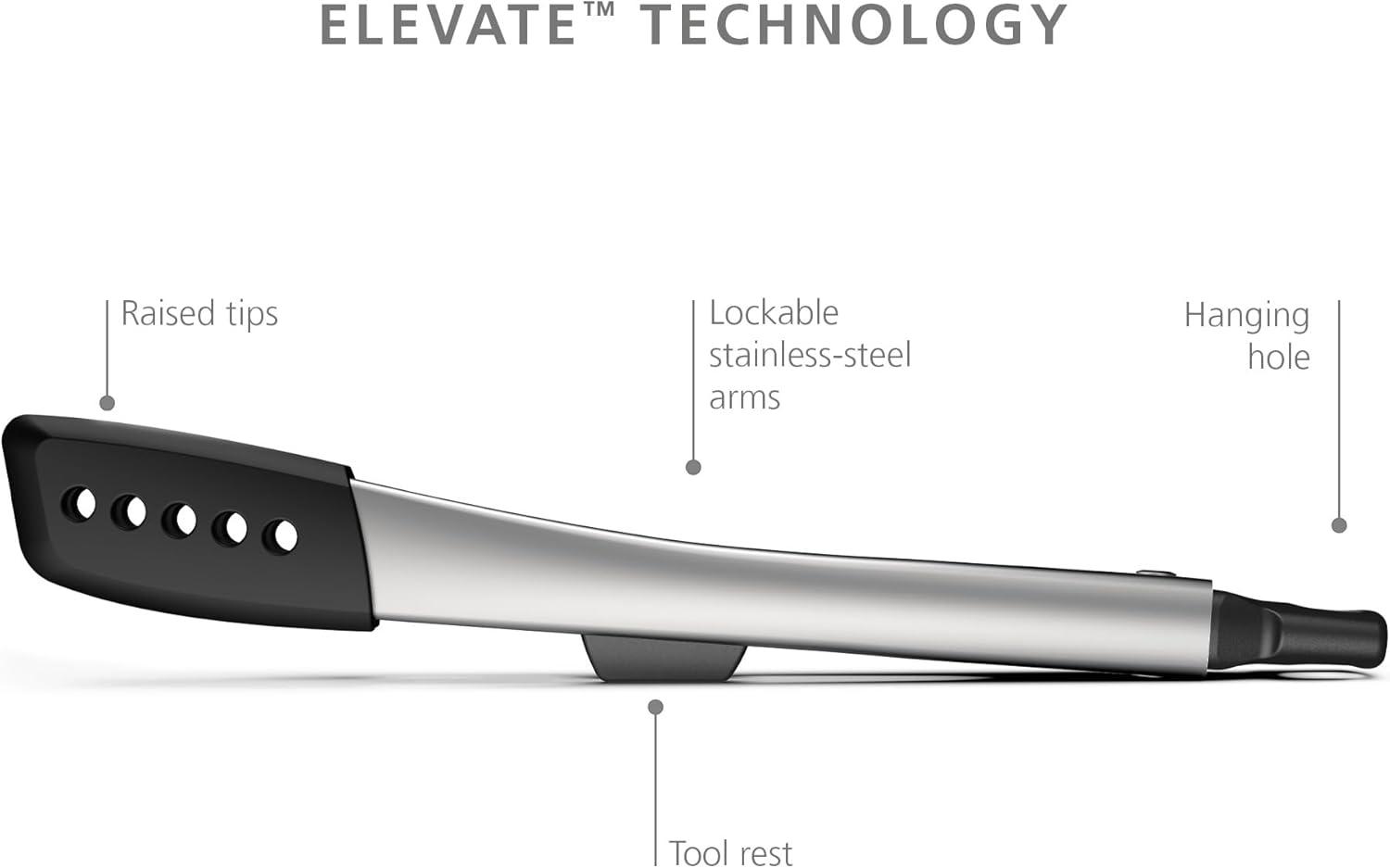 Joseph Joseph Elevate™ Fusion 2-Piece Tong Set with Integrated Tool Rests