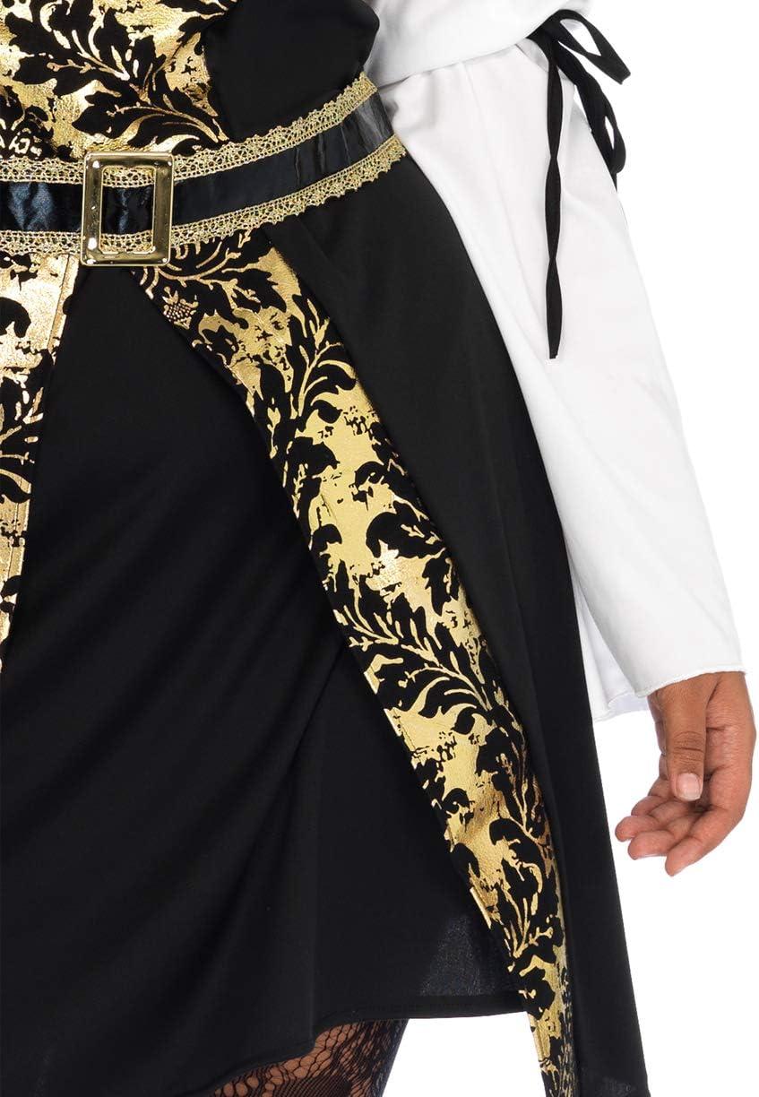 Leg Avenue Women's Black Sea Sexy Buccaneer Pirate Costume