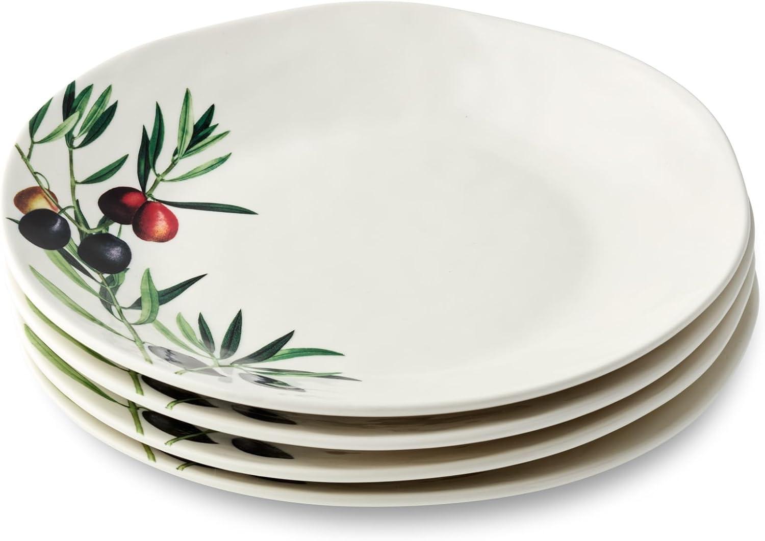 Certified International Olivia Set of 4 Salad Plate 9in