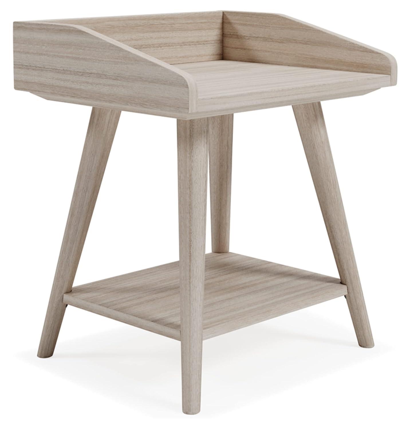 Signature Design by Ashley Casual Blariden Accent Table, Light Tan