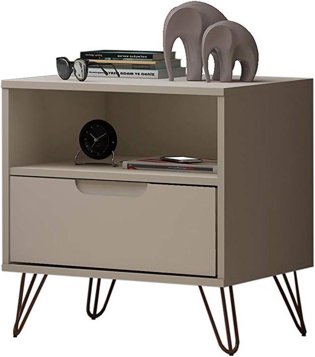 1.0 Rockefeller Nightstand - Manhattan Comfort