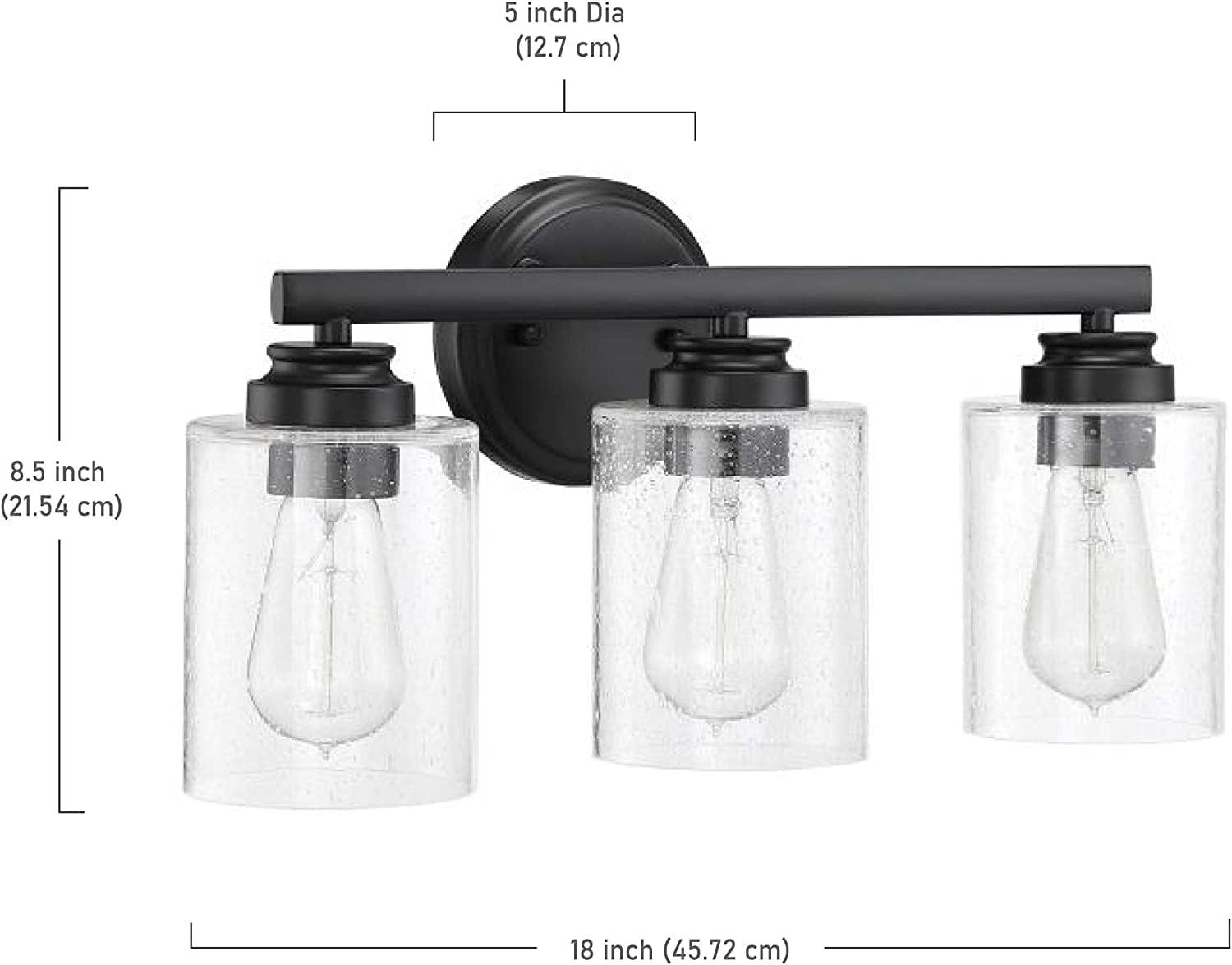 3 - Light Dimmable Vanity Light