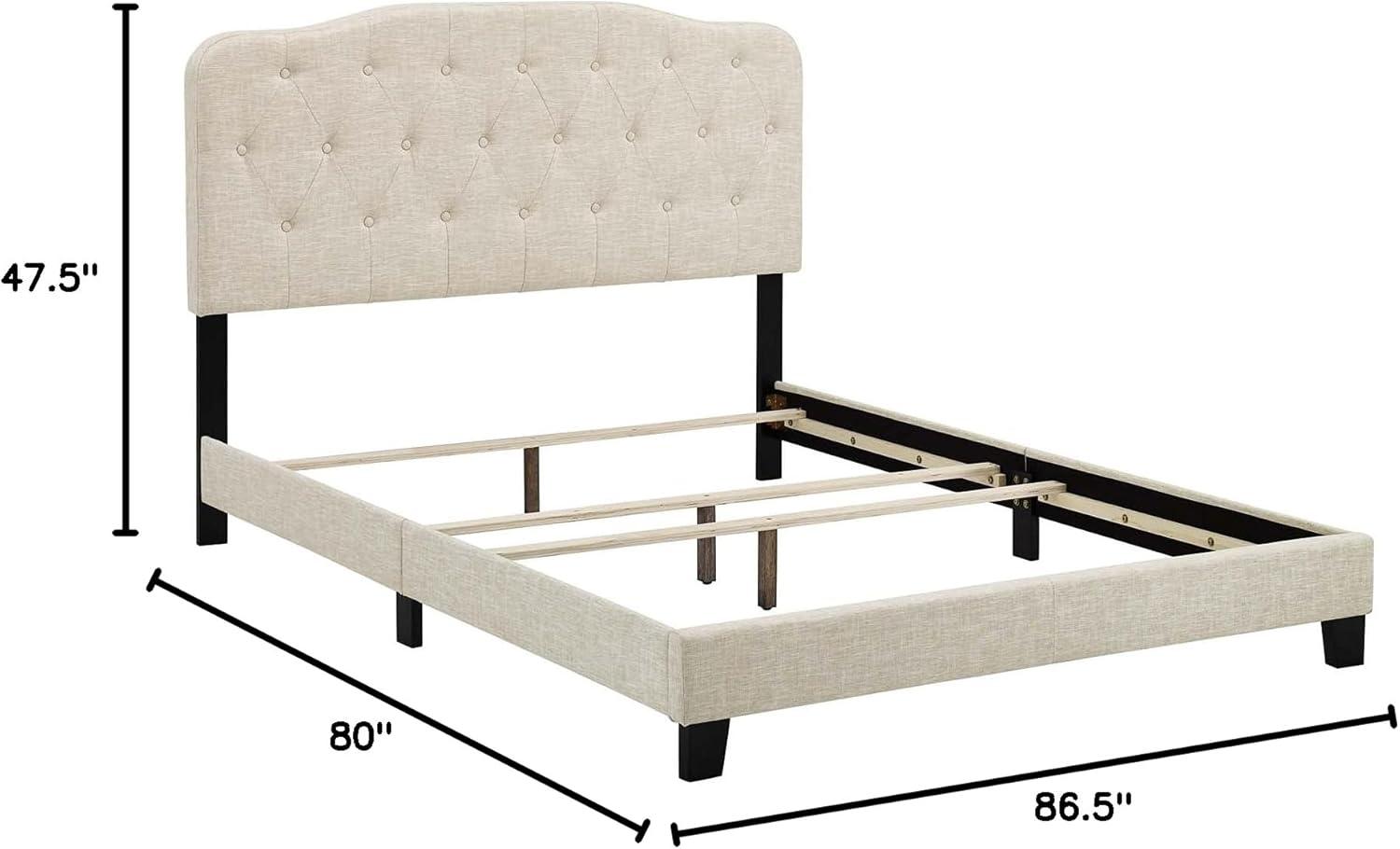 Amelia Upholstered Fabric Bed by Modway