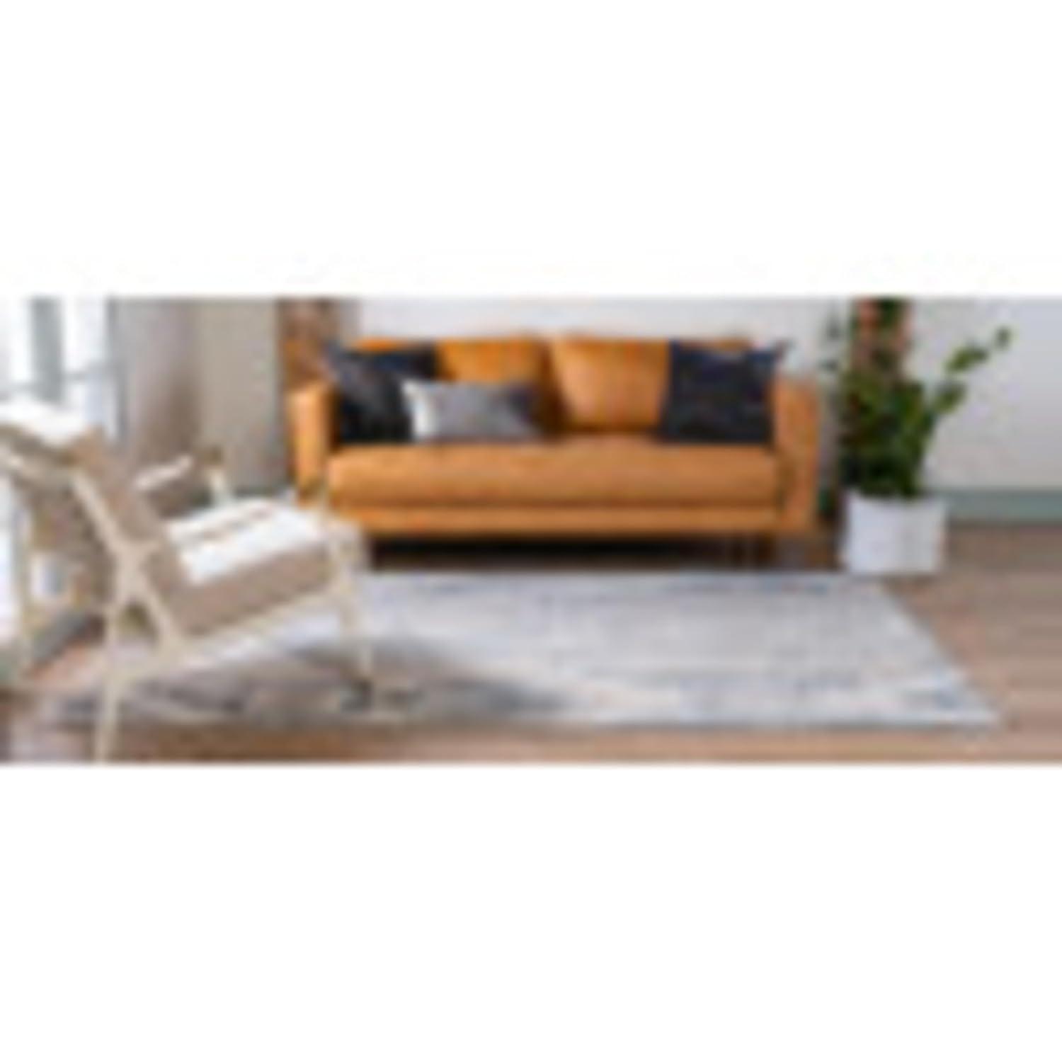 Unique Loom Portland Collection Area Rug - Orford (7' 1" x 10' Rectangle Navy Blue/Blue)