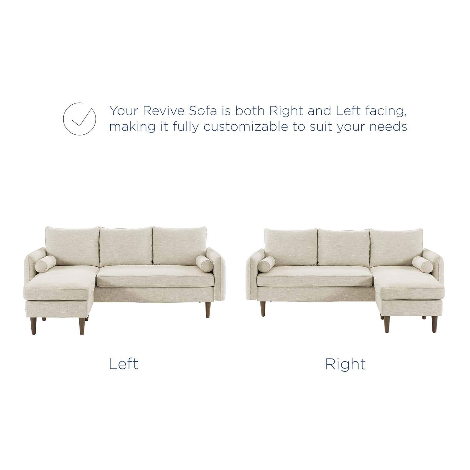 Modway Revive Upholstered Right or Left Sectional Sofa