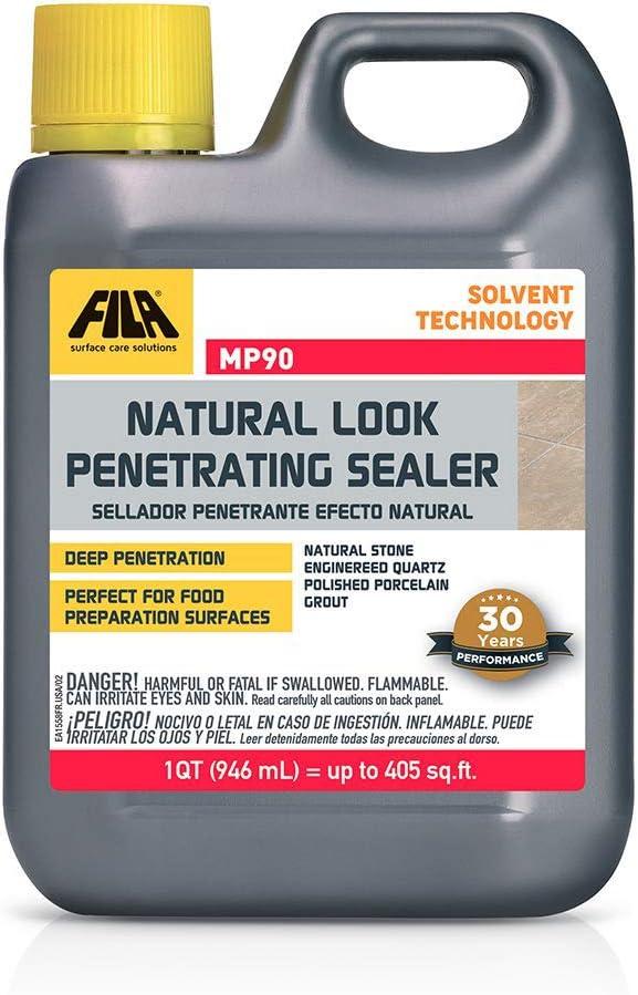 MP90 Natural Look Penetrating Stone and Tile Sealer, 1 QT