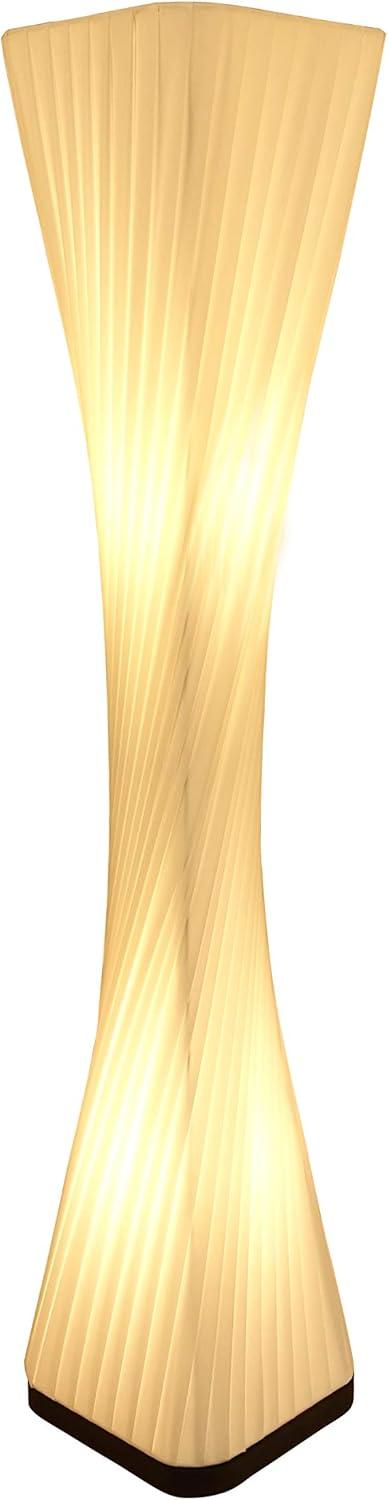 Artiva USA A301208FL Ballerina Modern Twist Floor lamp, 48",  Off White