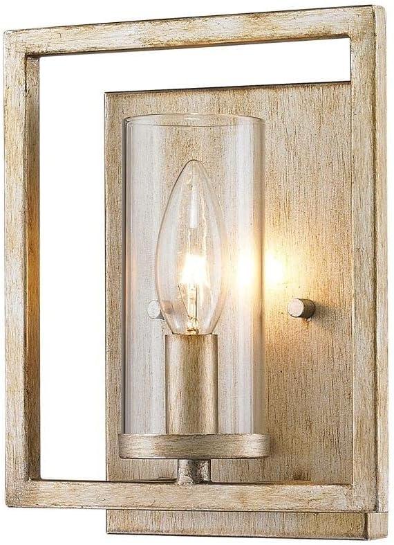 Marco Contemporary 7" Bronze Wall Sconce with Clear Glass