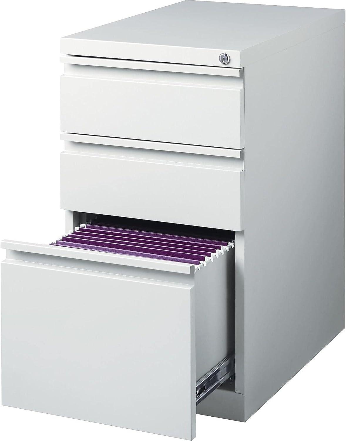 Staples 3-Drawer Vertical File Cabinet Locking 25172D