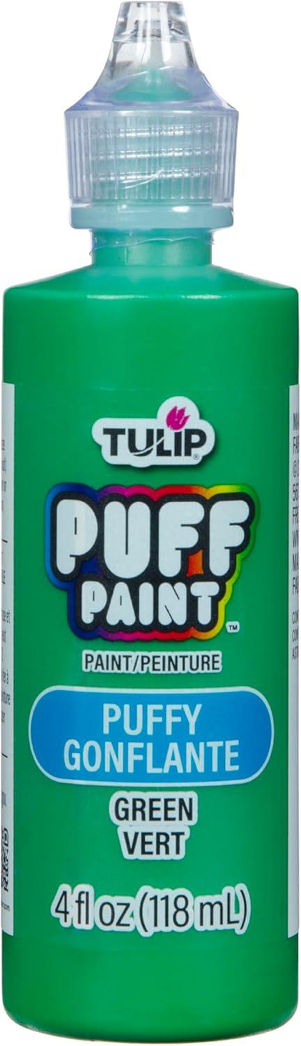 Tulip Puff Fabric Paint 3D, 4 fl oz, Green