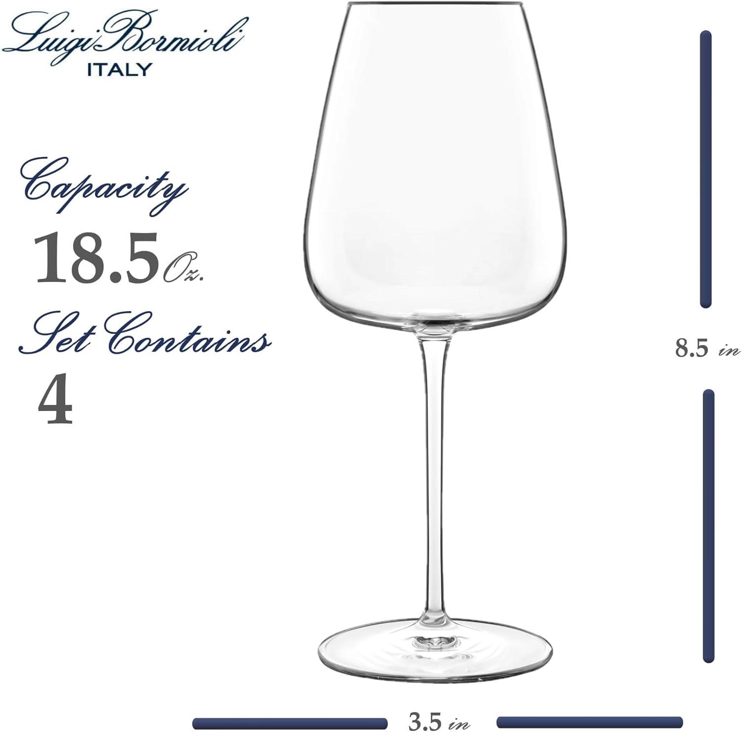 Talismano 18.5 oz. Chardonnay Grand Cru White Wine Glasses (Set of 4)