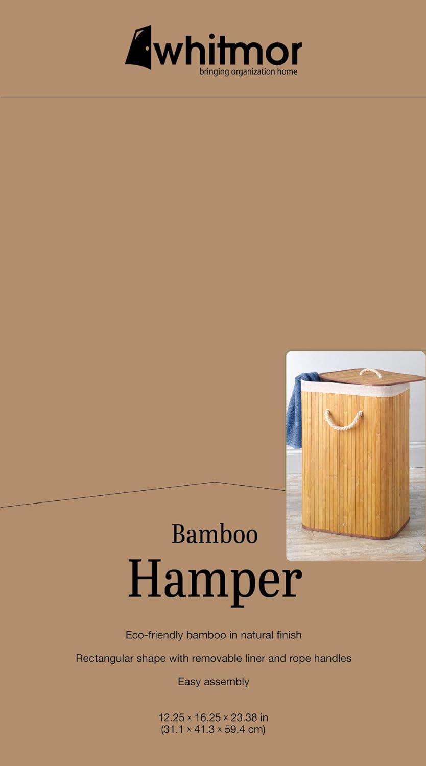 Bamboo Laundry Hamper