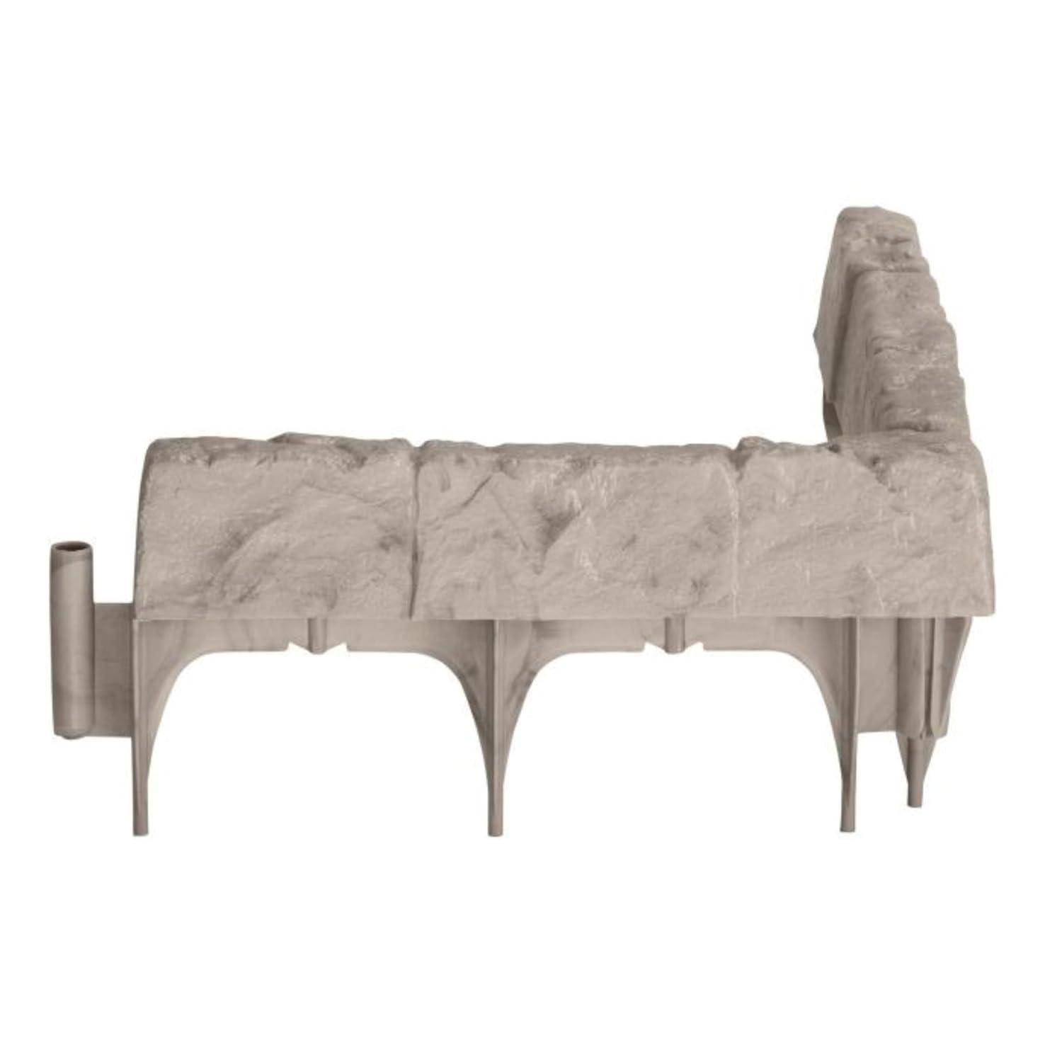 8.8'' H x 14'' W Composite Lawn Edging