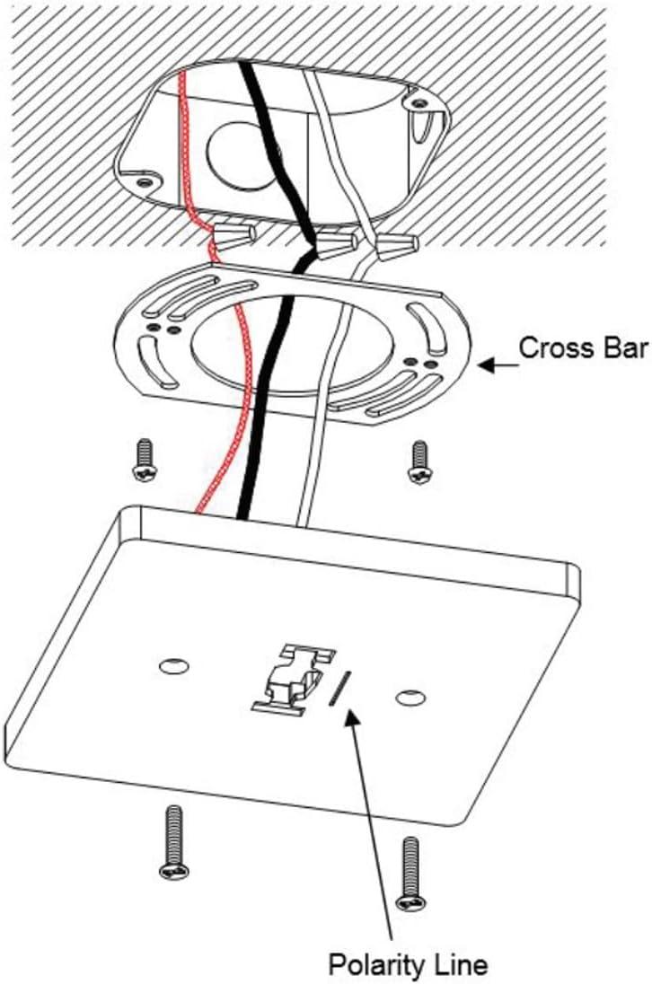 WAC Lighting HMP-DB Monopoint Adapter Canopy