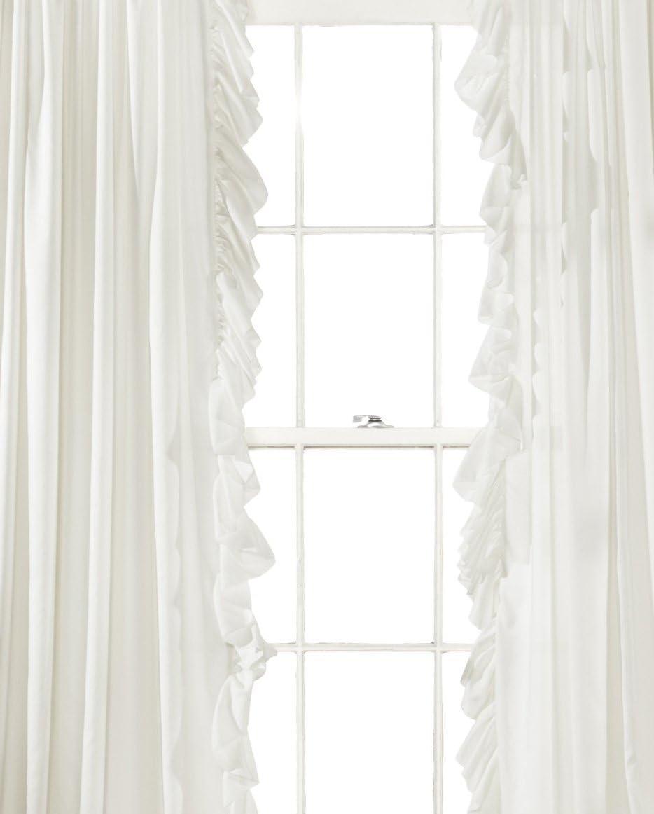 Reyna Synthetic Semi Sheer Sliding Panel Pair