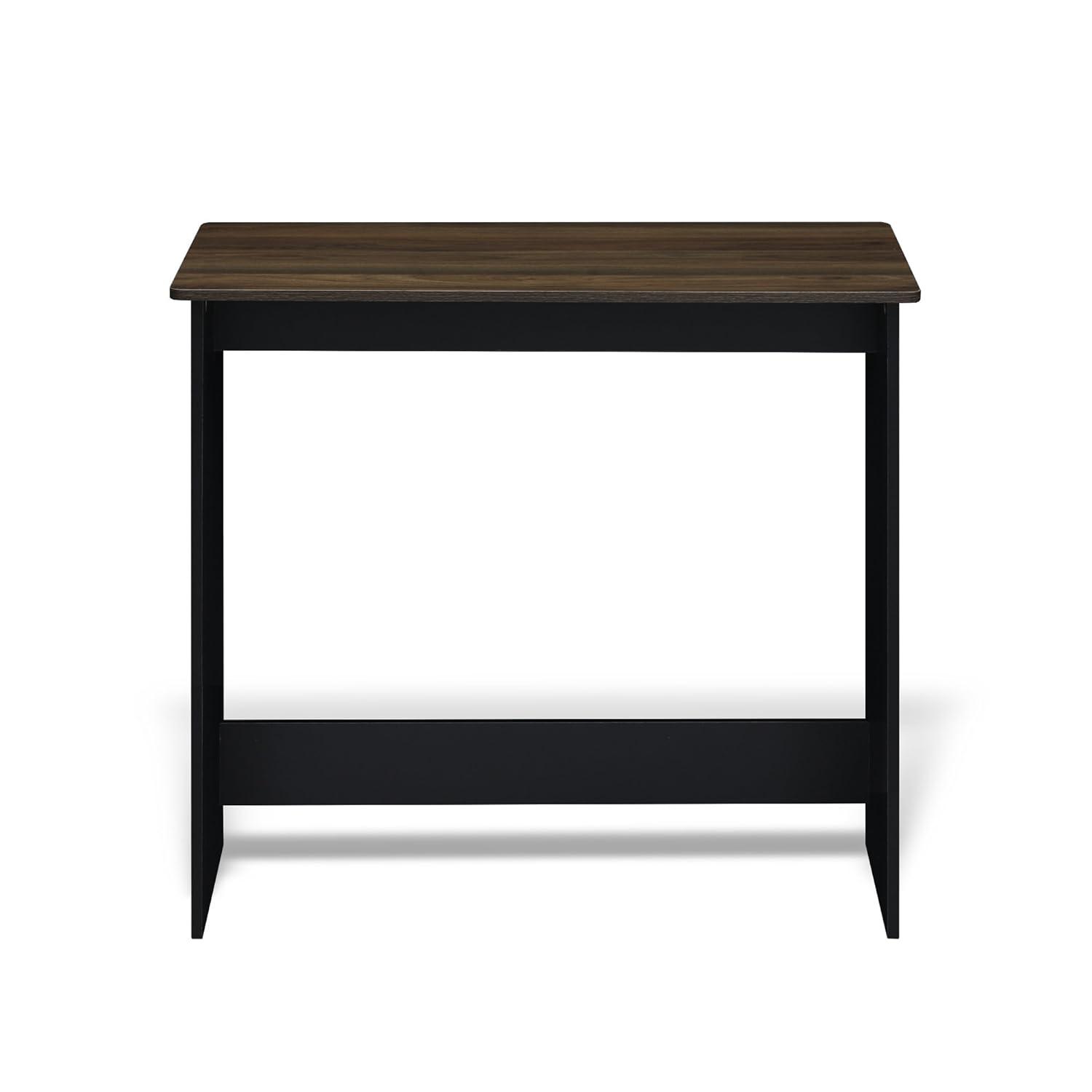 Furinno  Simplistic Study Table - Columbia Walnut & Black