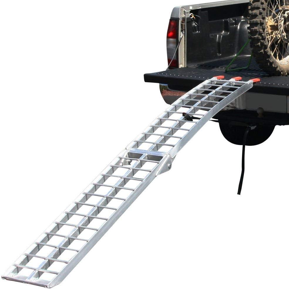 Black Widow AFL-9012 Aluminum 7' 6 Arched Folding Motorcycle Ramp