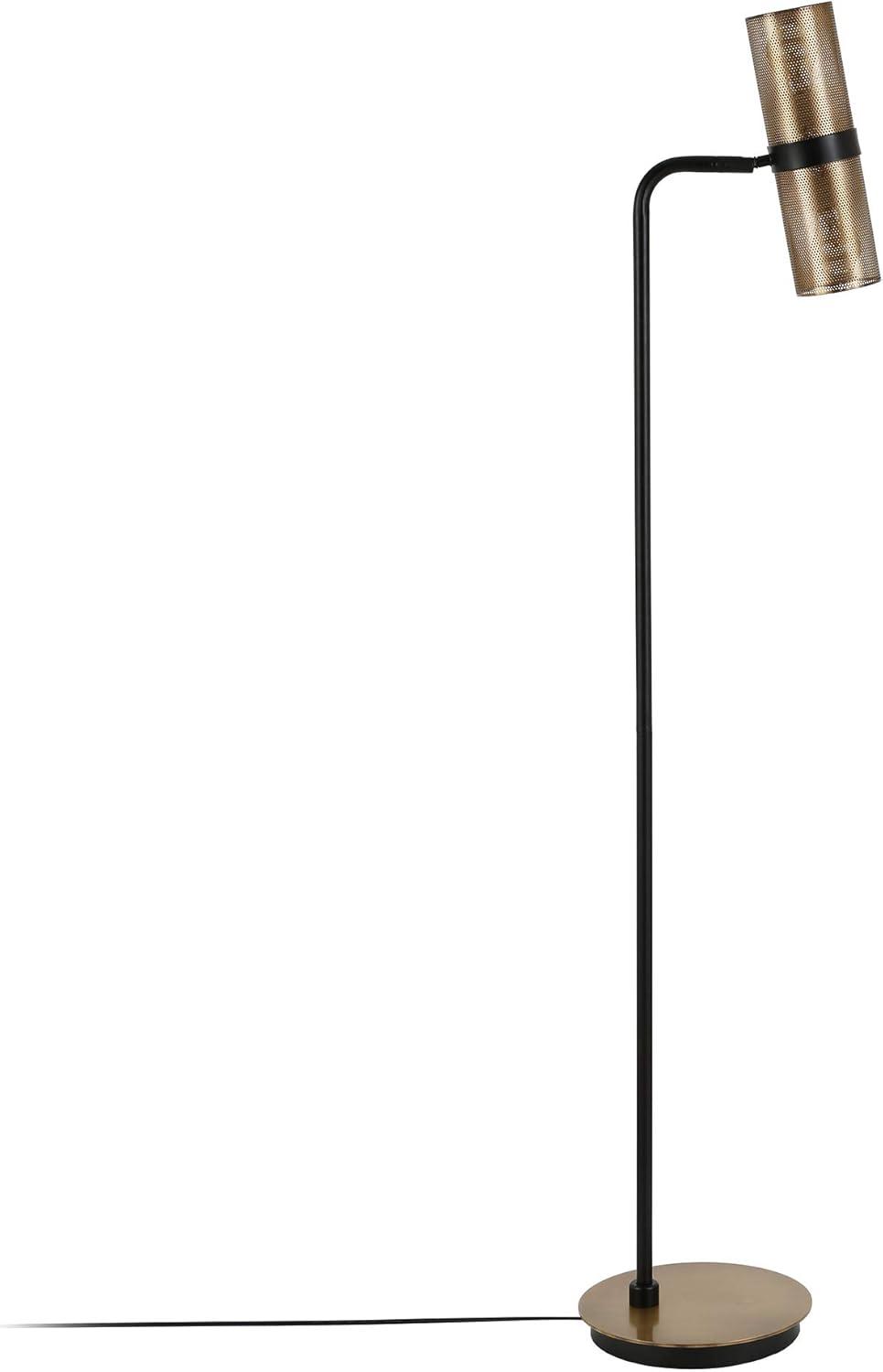 Evelyn&Zoe Industrial Metal Floor Lamp