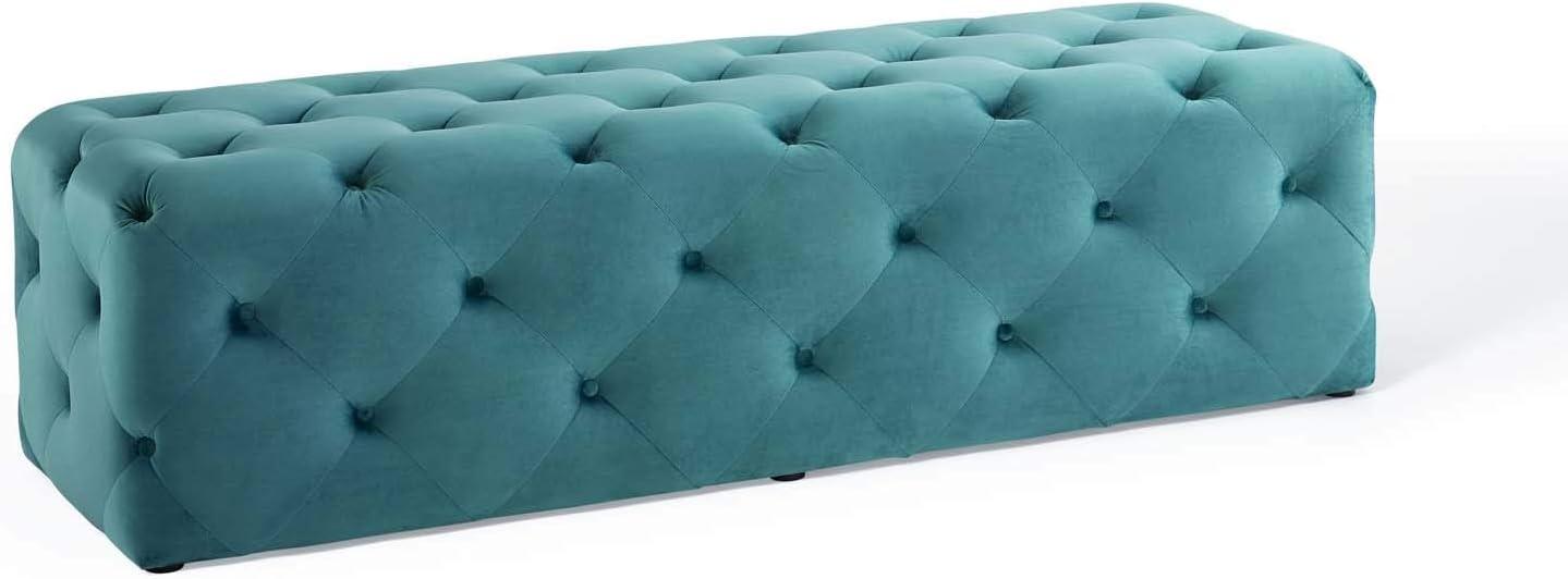 Modway Amour Tufted Button Entryway Performance Velvet Bench