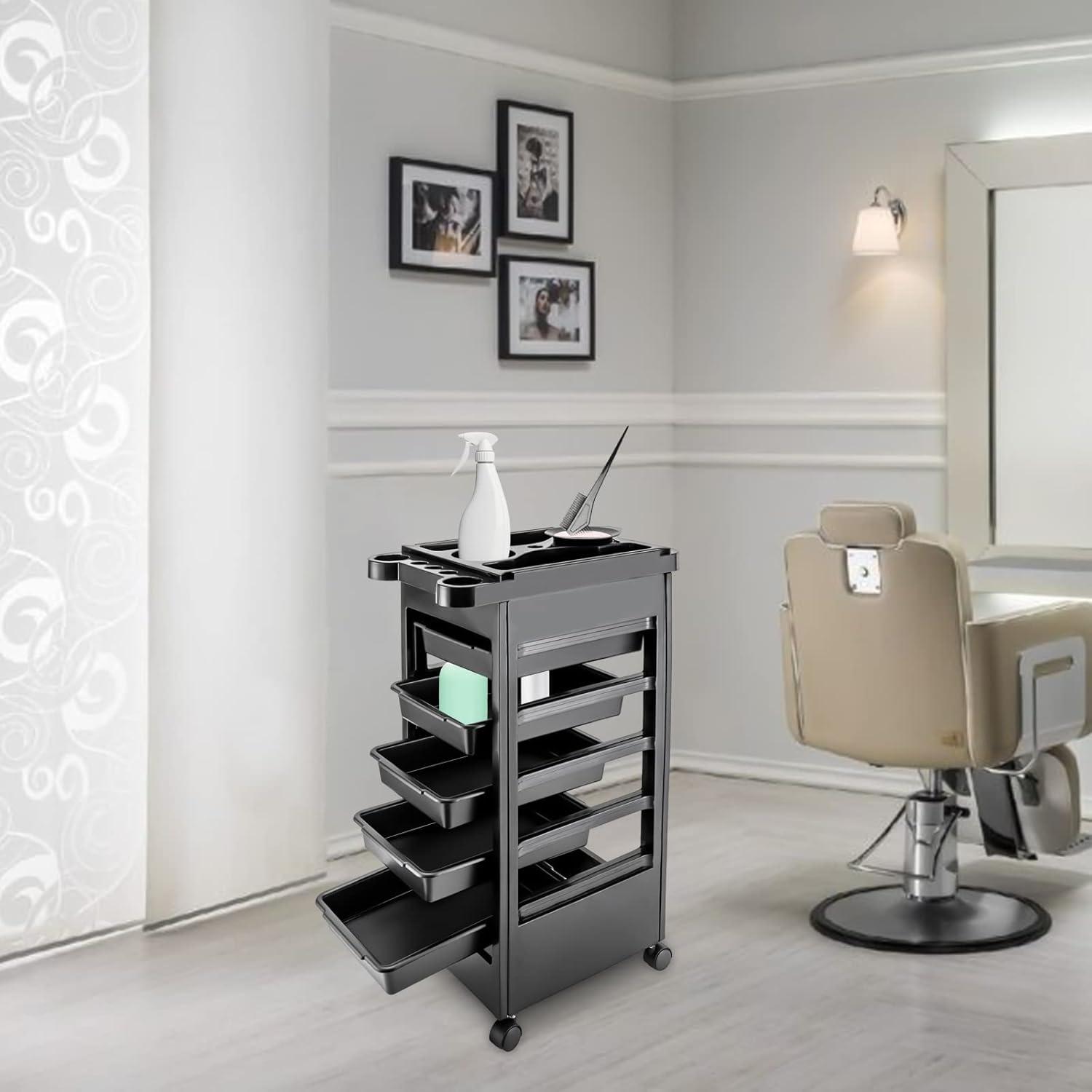 Saloniture Mobile Equipment Cart & Salon Trolley