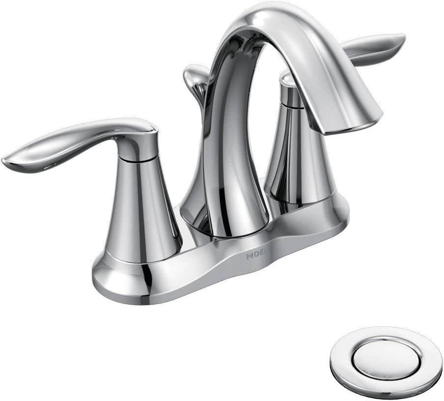 Eva Centerset Bathroom Faucet with Drain Assembly