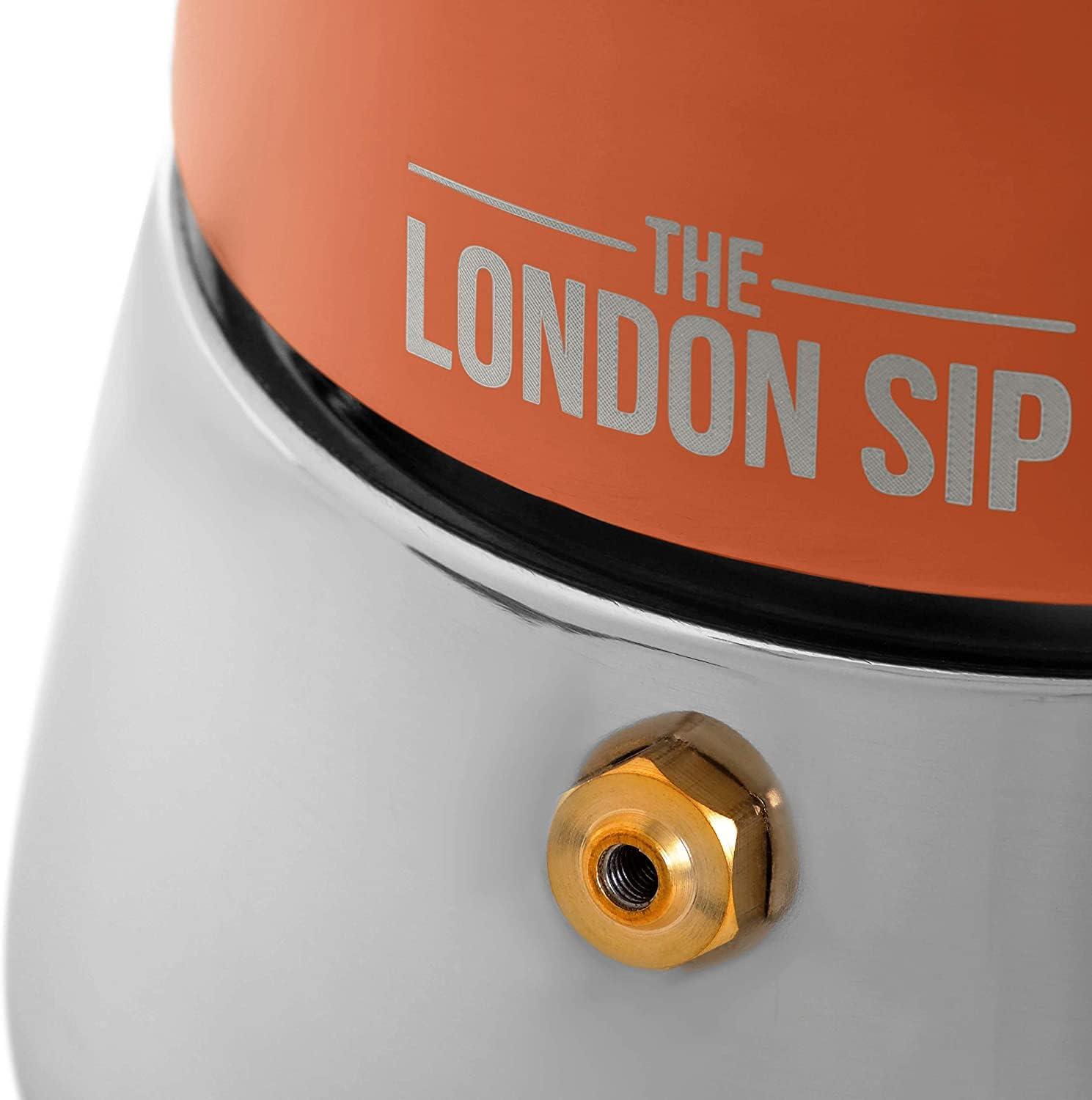 London Sip Stainless Steel Coffee & Espresso Maker