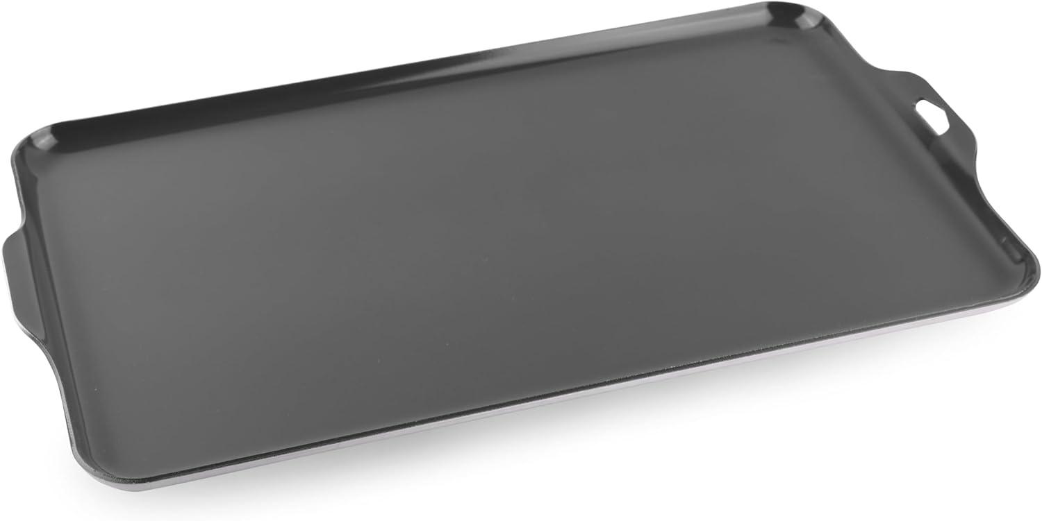 Lightweight Black Aluminum Non-Stick Camp Griddle