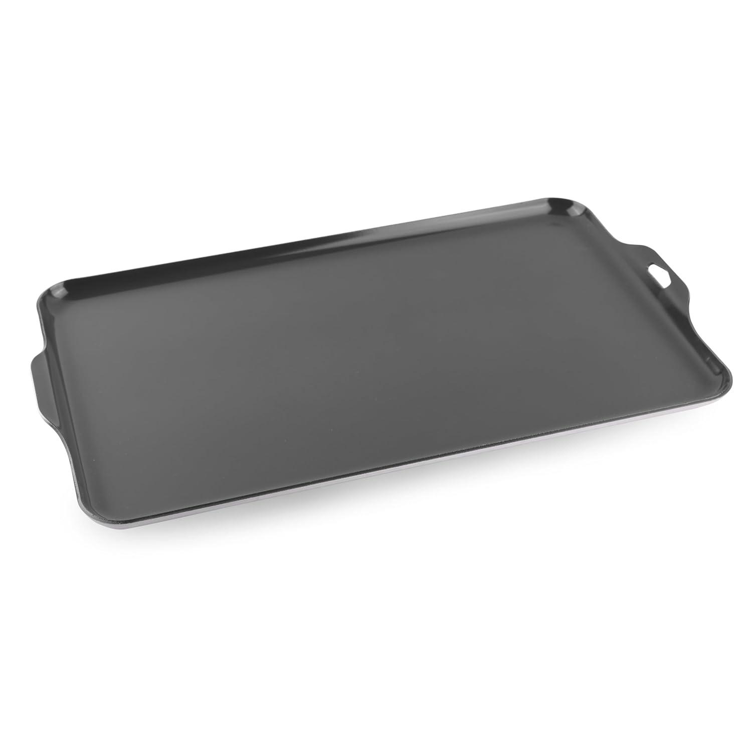 Lightweight Black Aluminum Non-Stick Camp Griddle