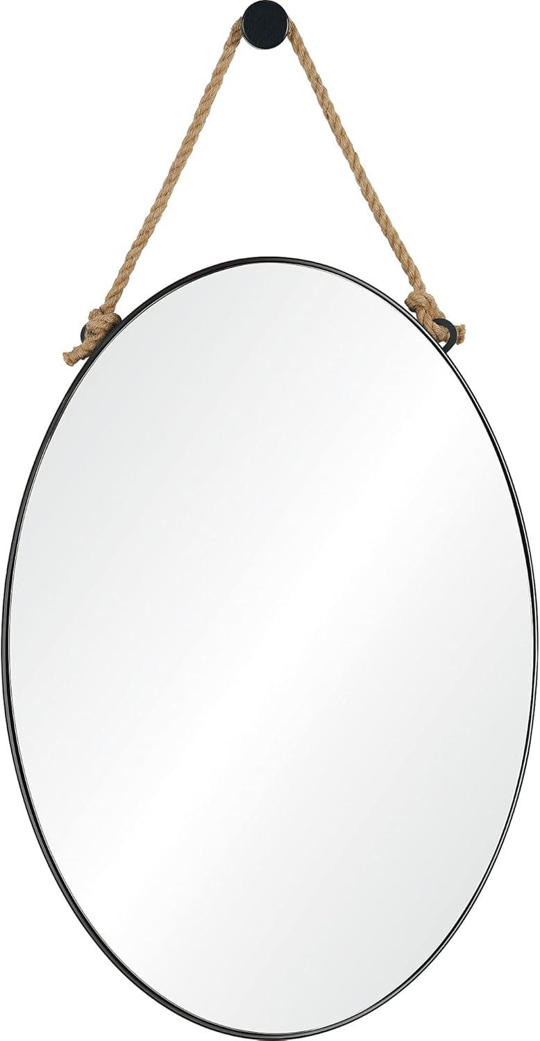 Renwil Parbuckle 22 in. x 42 in. Oval Mirror