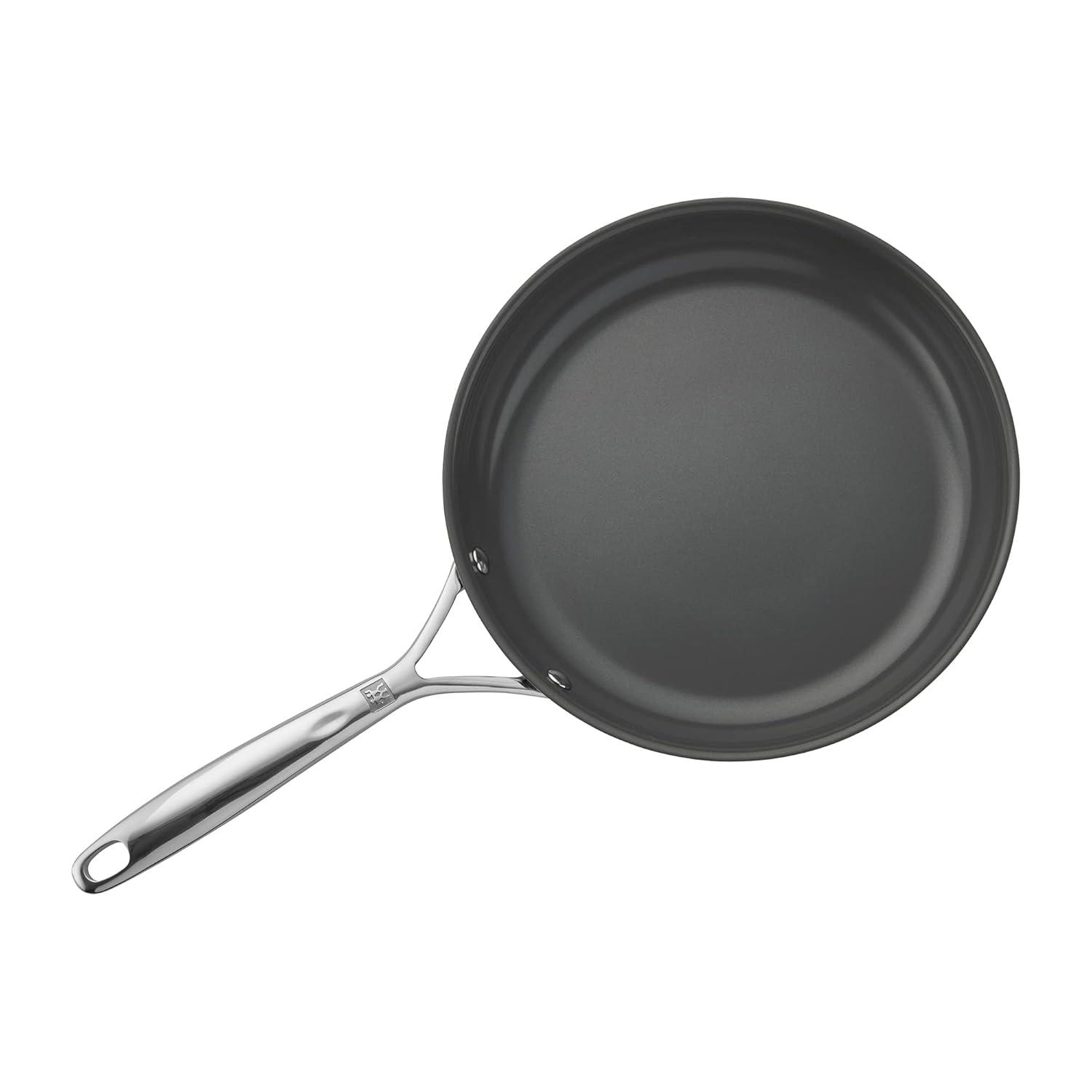 ZWILLING J.A. Henckels ZWILLING Energy Plus 10-inch Stainless Steel Ceramic Nonstick Fry Pan with Lid
