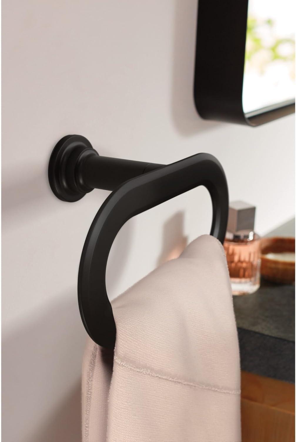 Moen Greenfield Wide Hand Wall Mounted Towel Ring