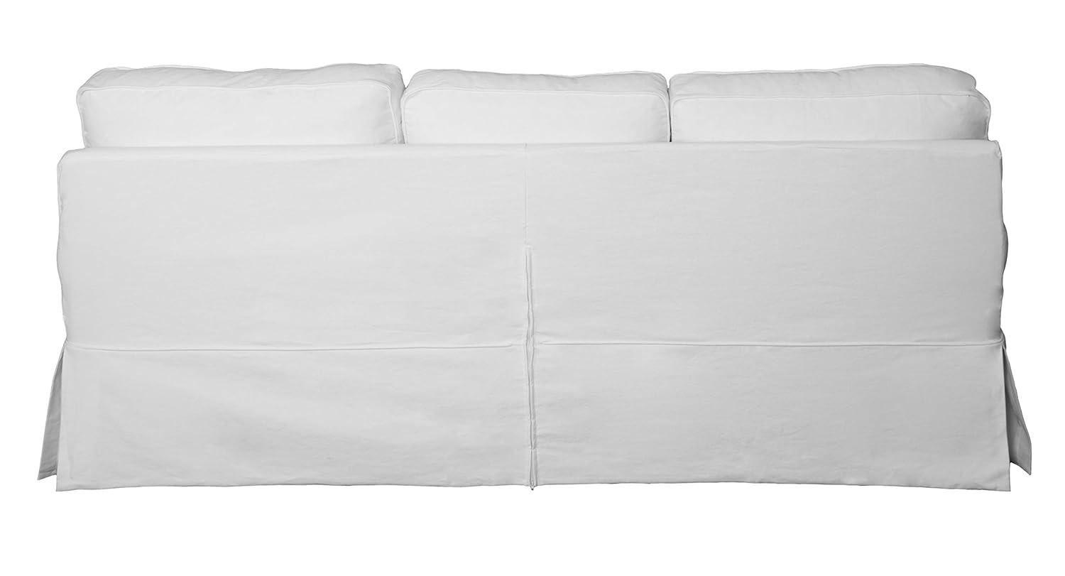 Sunset Trading Horizon Slipcovered Sofa Peyton Pearl