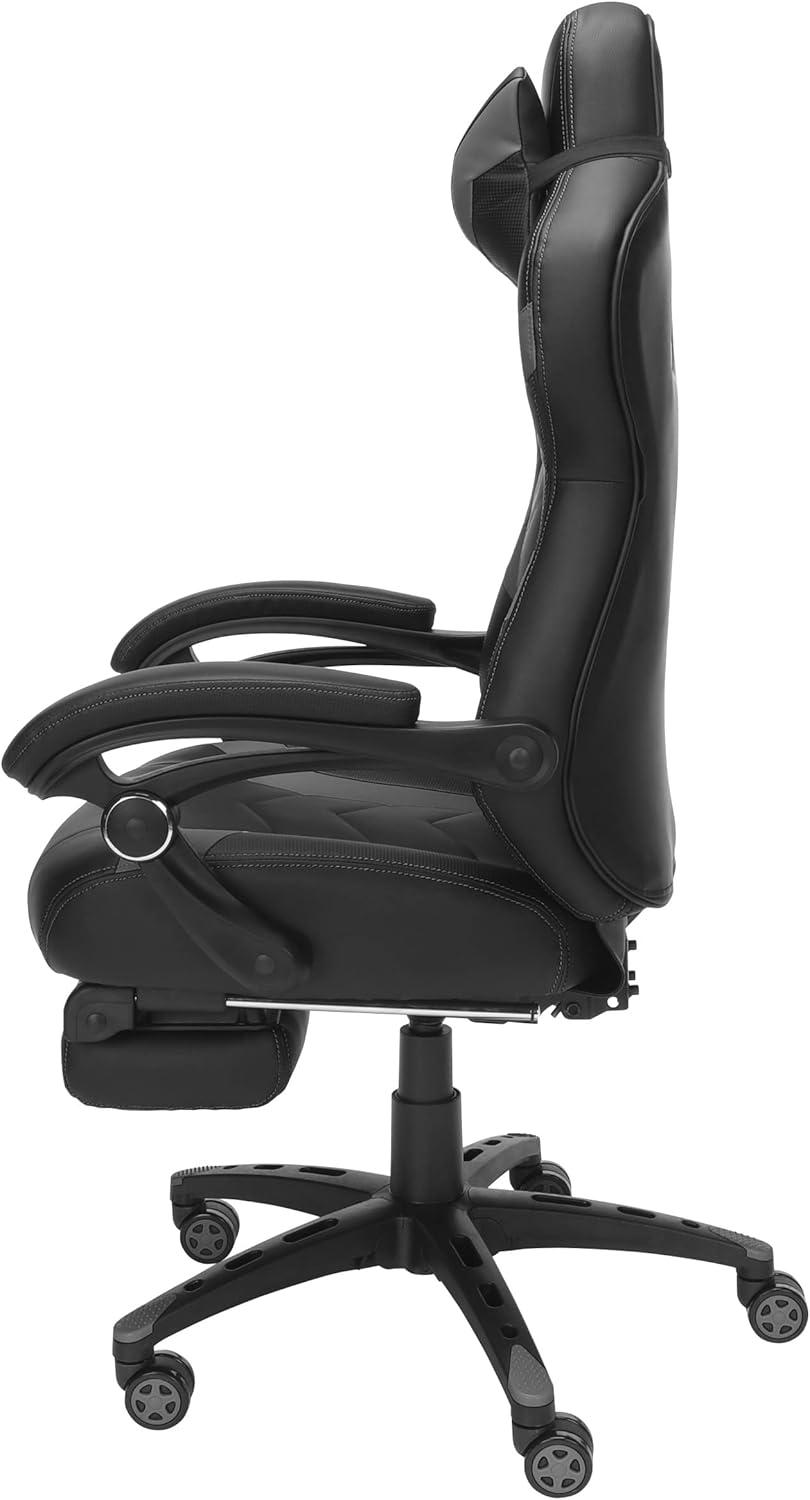 Respawn RESPAWN 110 Pro Gaming Chair - Gaming Chair with Footrest, Reclining Gaming Chair, Video Gaming Computer Desk Chair, Adjustable Desk Chair, Gaming Chairs For Adults With Headrest Pillow