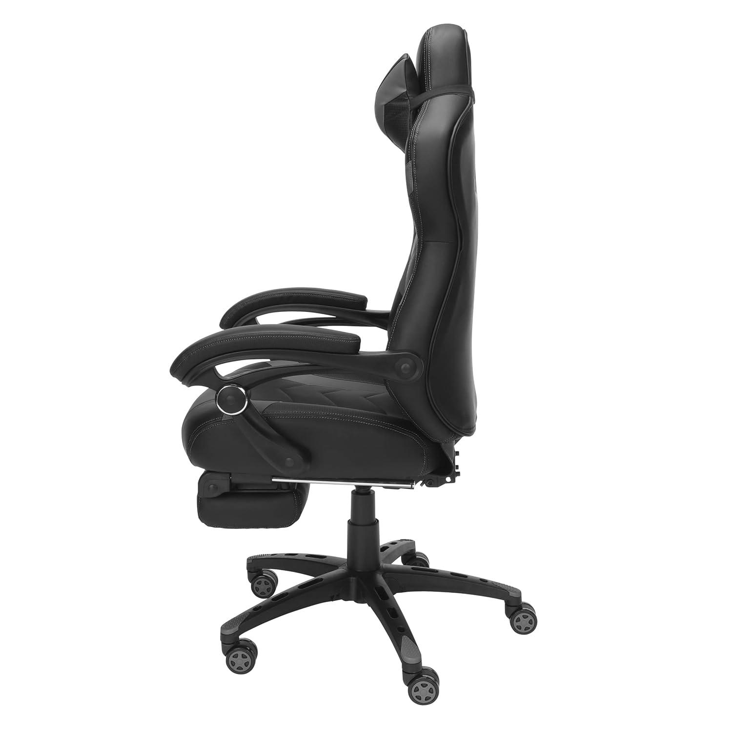 Respawn RESPAWN 110 Pro Gaming Chair - Gaming Chair with Footrest, Reclining Gaming Chair, Video Gaming Computer Desk Chair, Adjustable Desk Chair, Gaming Chairs For Adults With Headrest Pillow