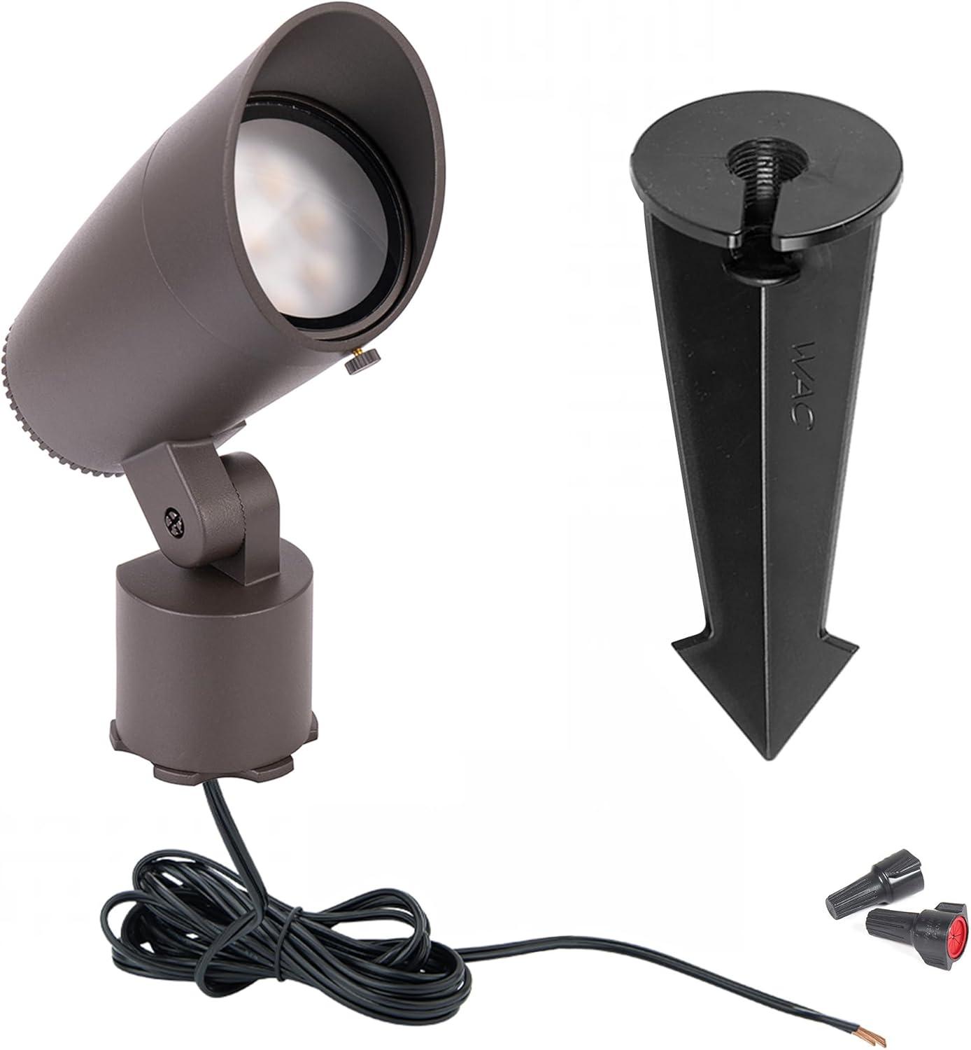 Bronze 24W LED Smart RGBWW Outdoor Accent Spot Light