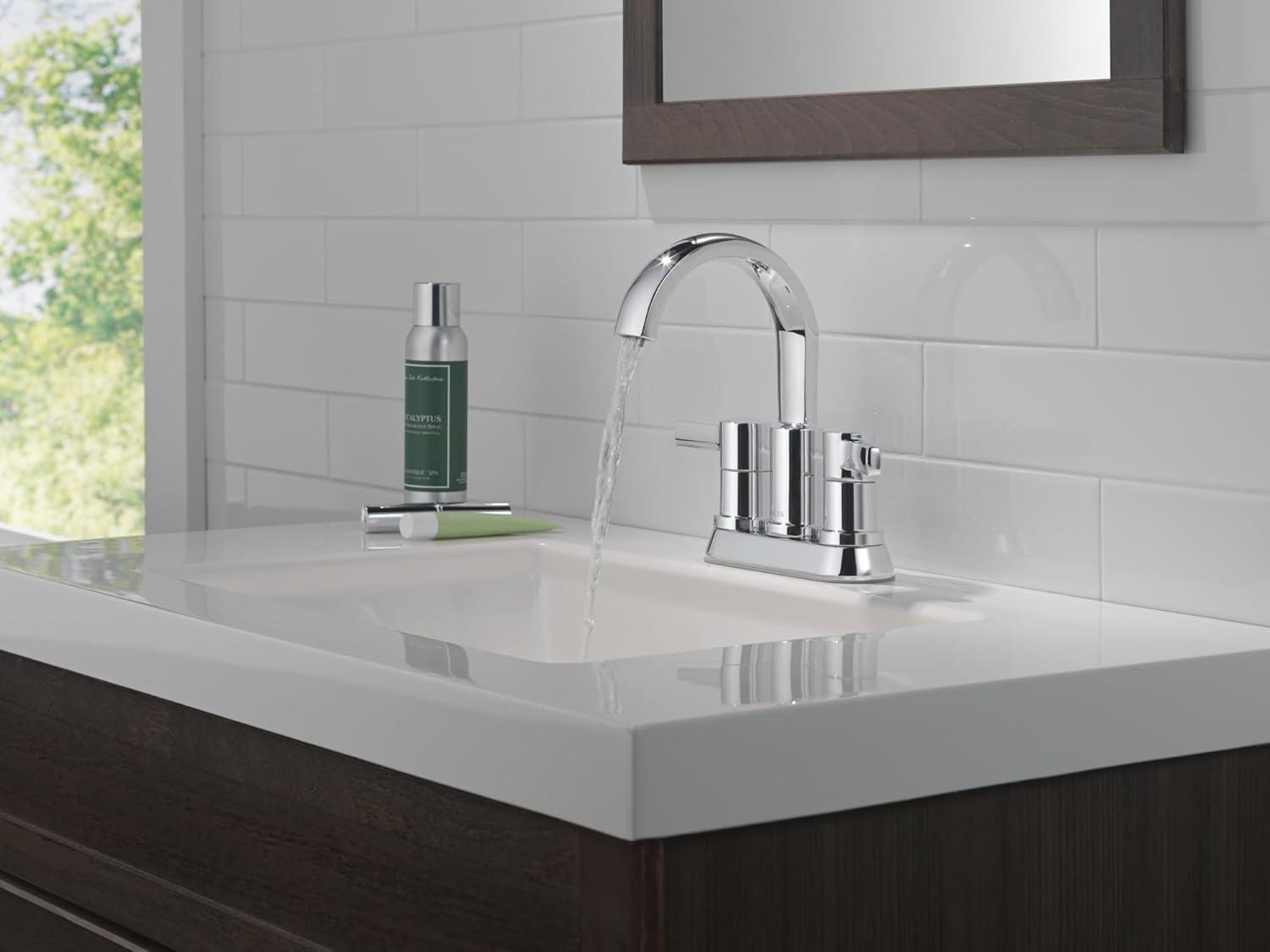 Two Handle Centerset Bathroom Faucet