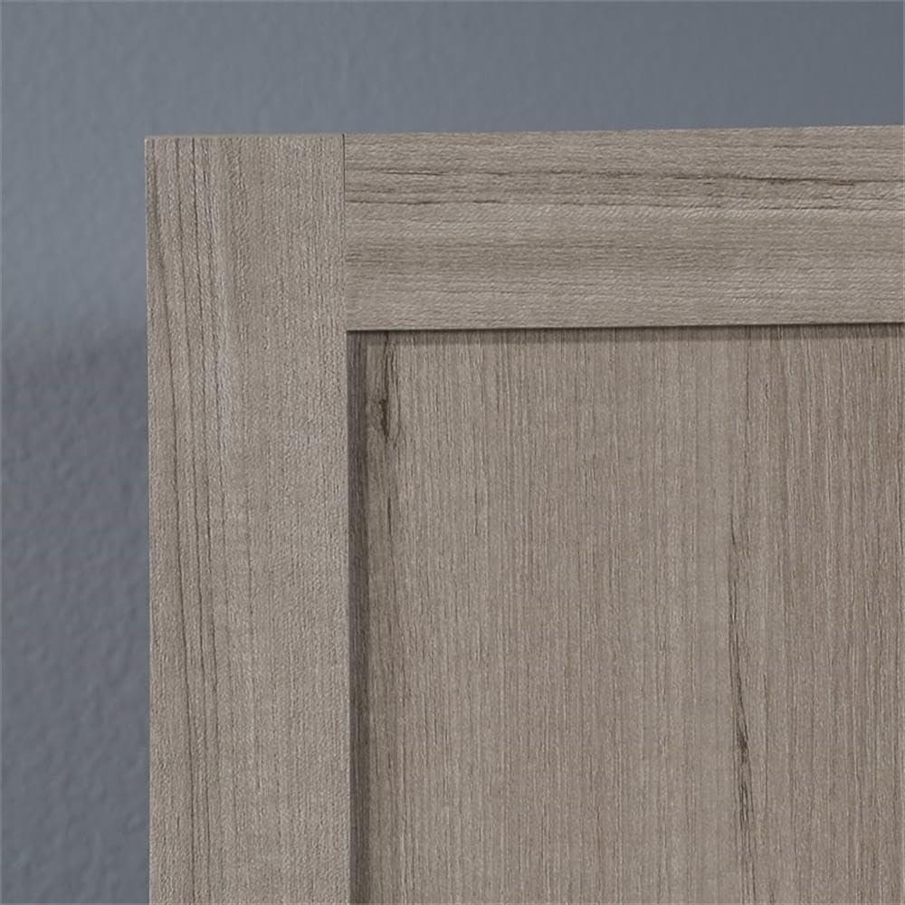 Sauder Select Engineered Wood Storage Cabinet in Silver Sycamore/Gray