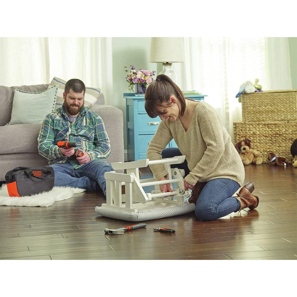 BLACK+DECKER 20-Volt MAX* Lithium Drill/Driver & 68-Piece Project Kit, LDX120PK