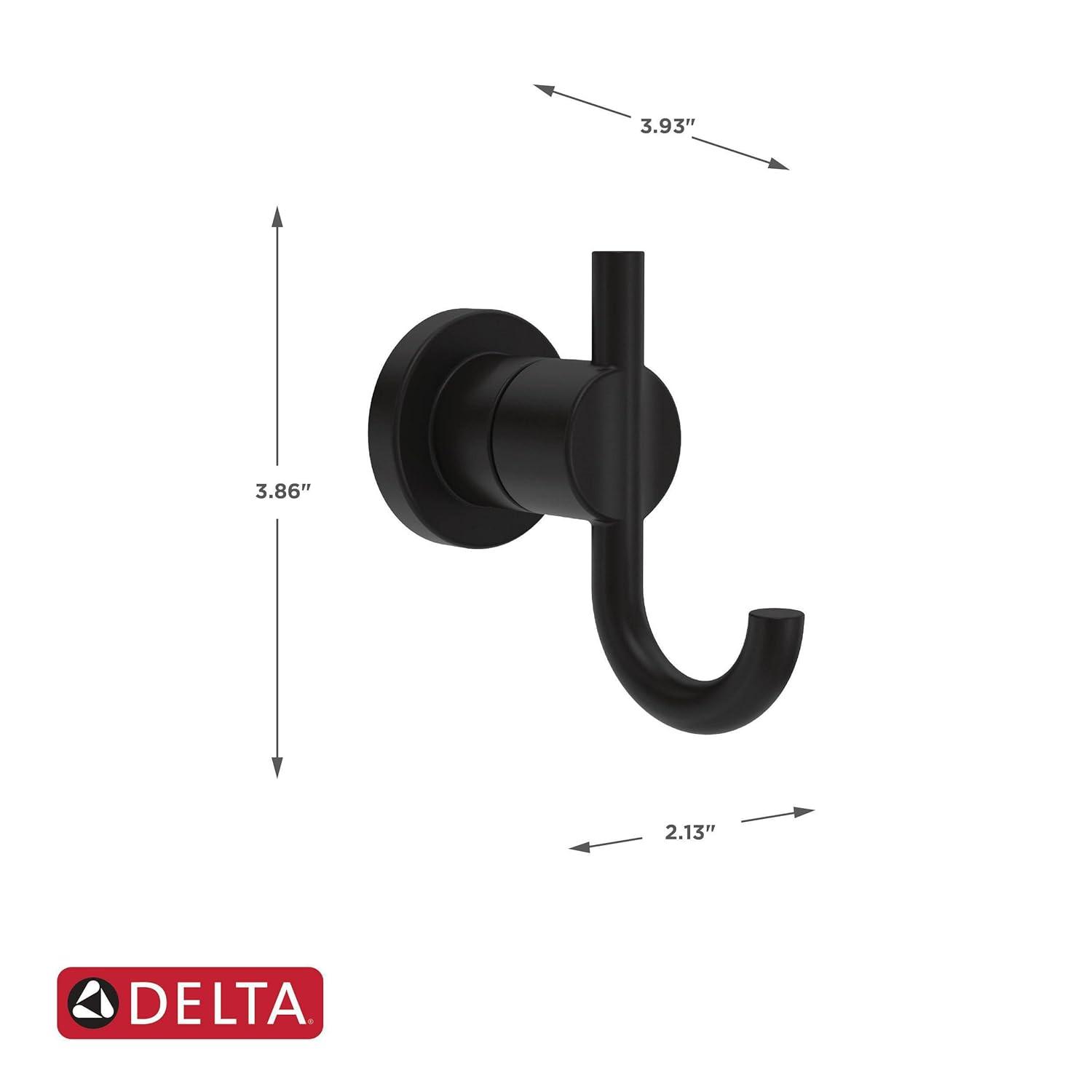 Nicoli Double Towel Hook Bath Hardware Accessory