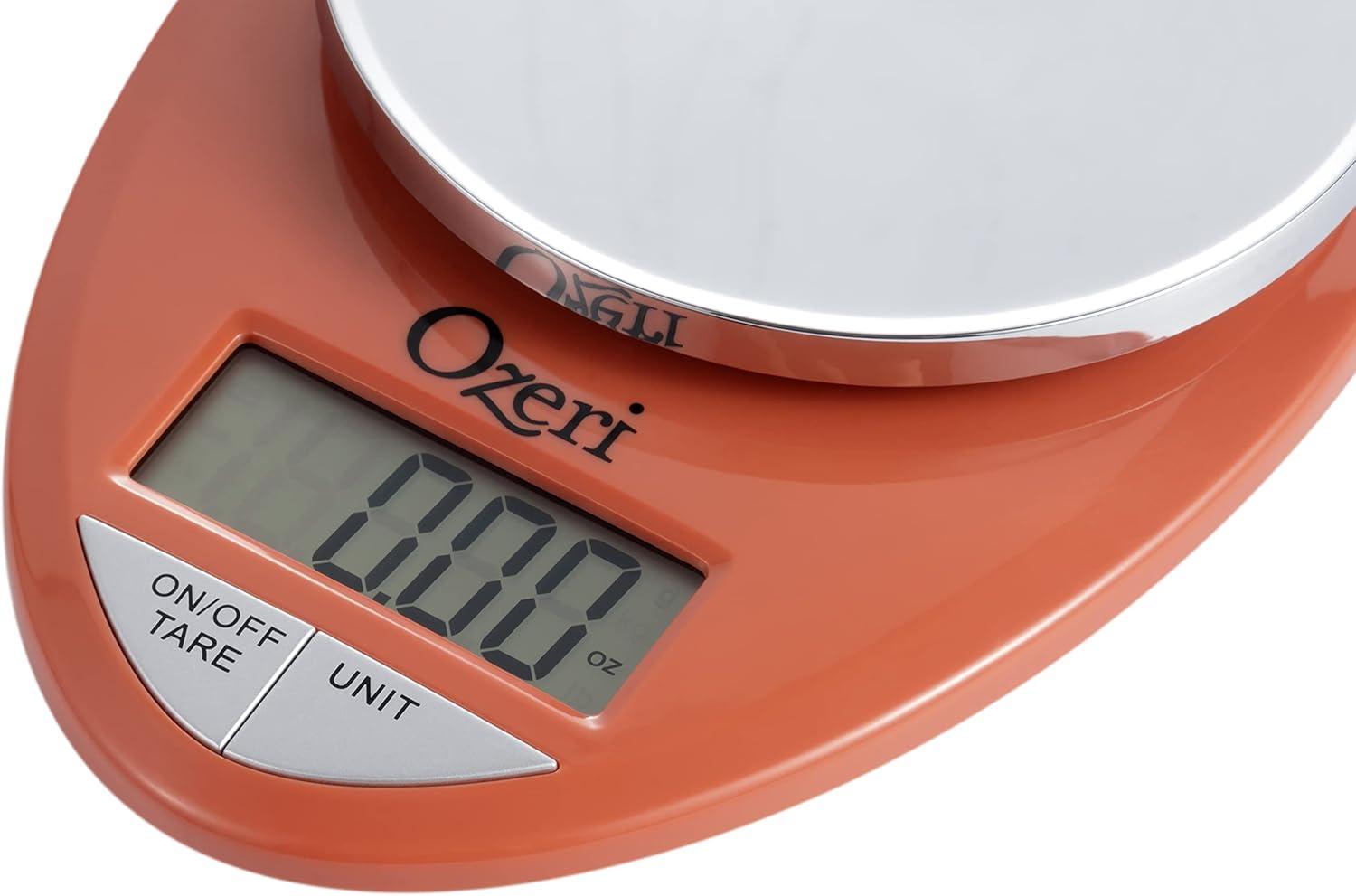 Ozeri Ozeri Pro Digital Kitchen Food Scale, 0.05 oz to 12 lbs (1 gram to 5.4 kg)