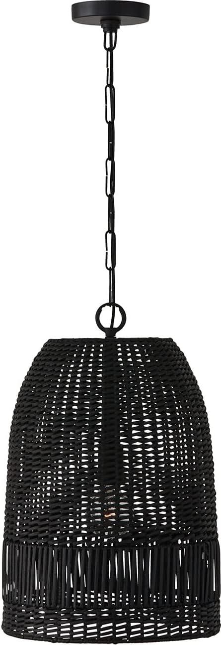 Capital Lighting Naomi 1 - Light Pendant in  Matte Black