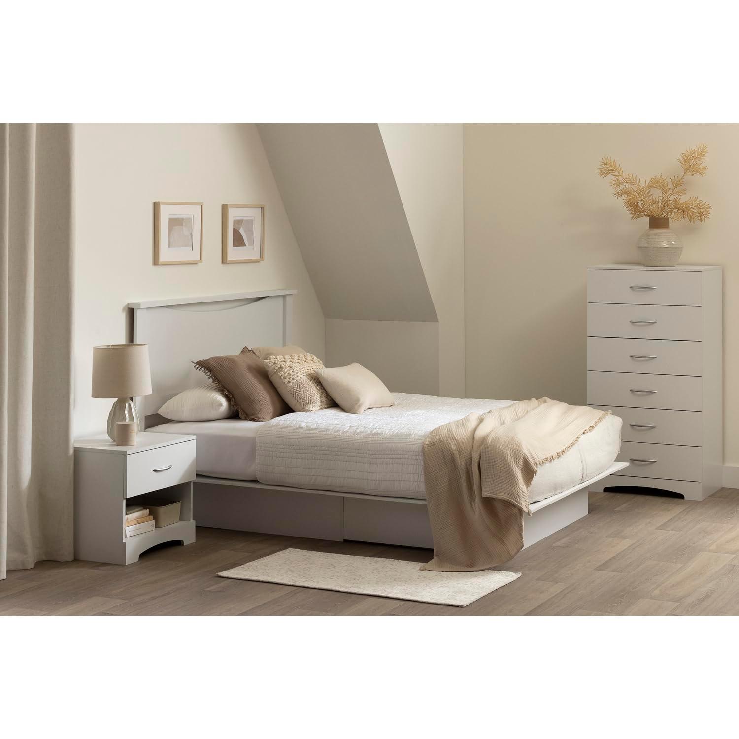 South Shore Step One, Contemporary Chest,  White