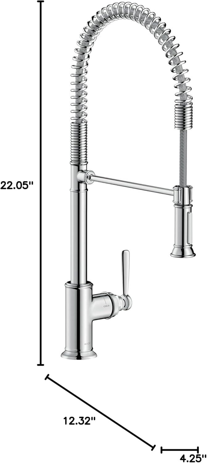 AXOR Montreux Pull Down Kitchen Faucet