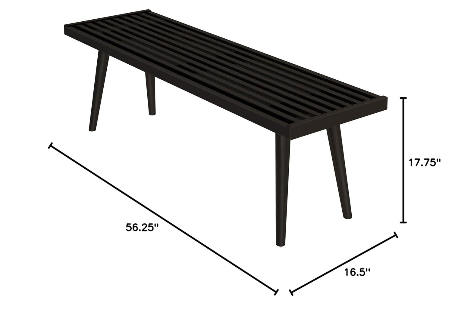 Corrigan Studio® Mid-Century Modern Square Bench