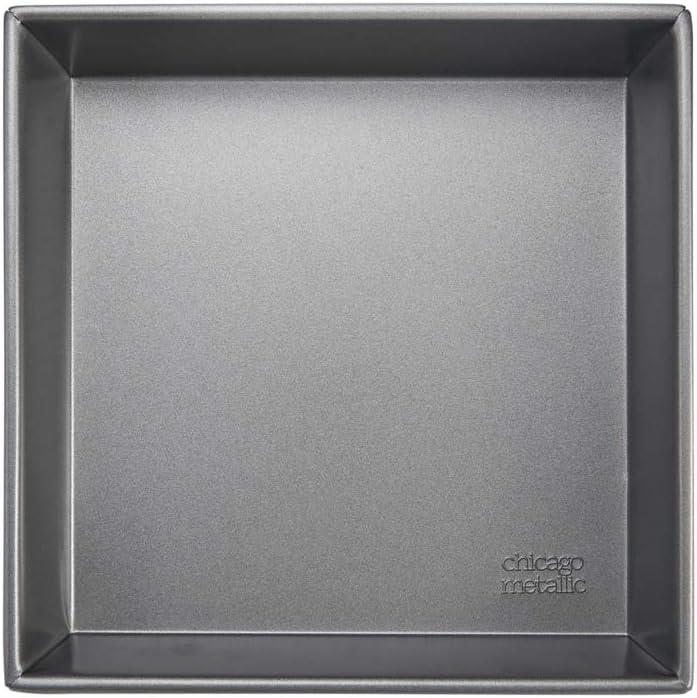 Gray Non-Stick 9-Inch Square Cake Pan