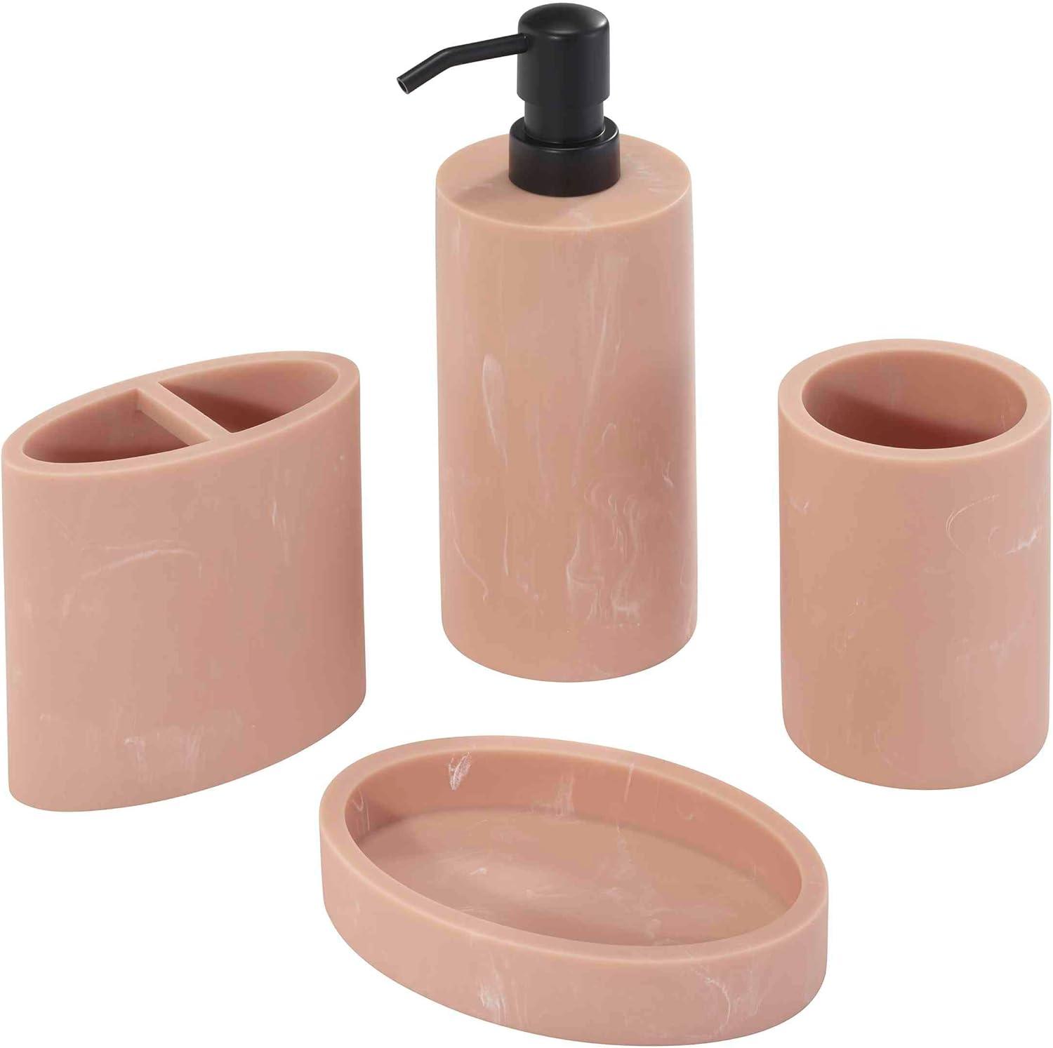 Nicole Miller Home Kendall Bathroom Accessory Set (Set of 4)