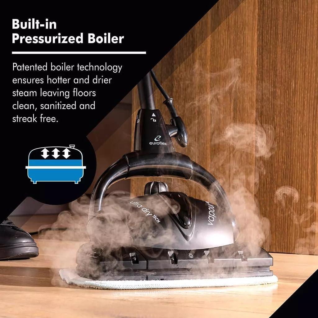 Euroflex Vapour Steam Mop with Ultra Dry Steam® Technology (M2R)