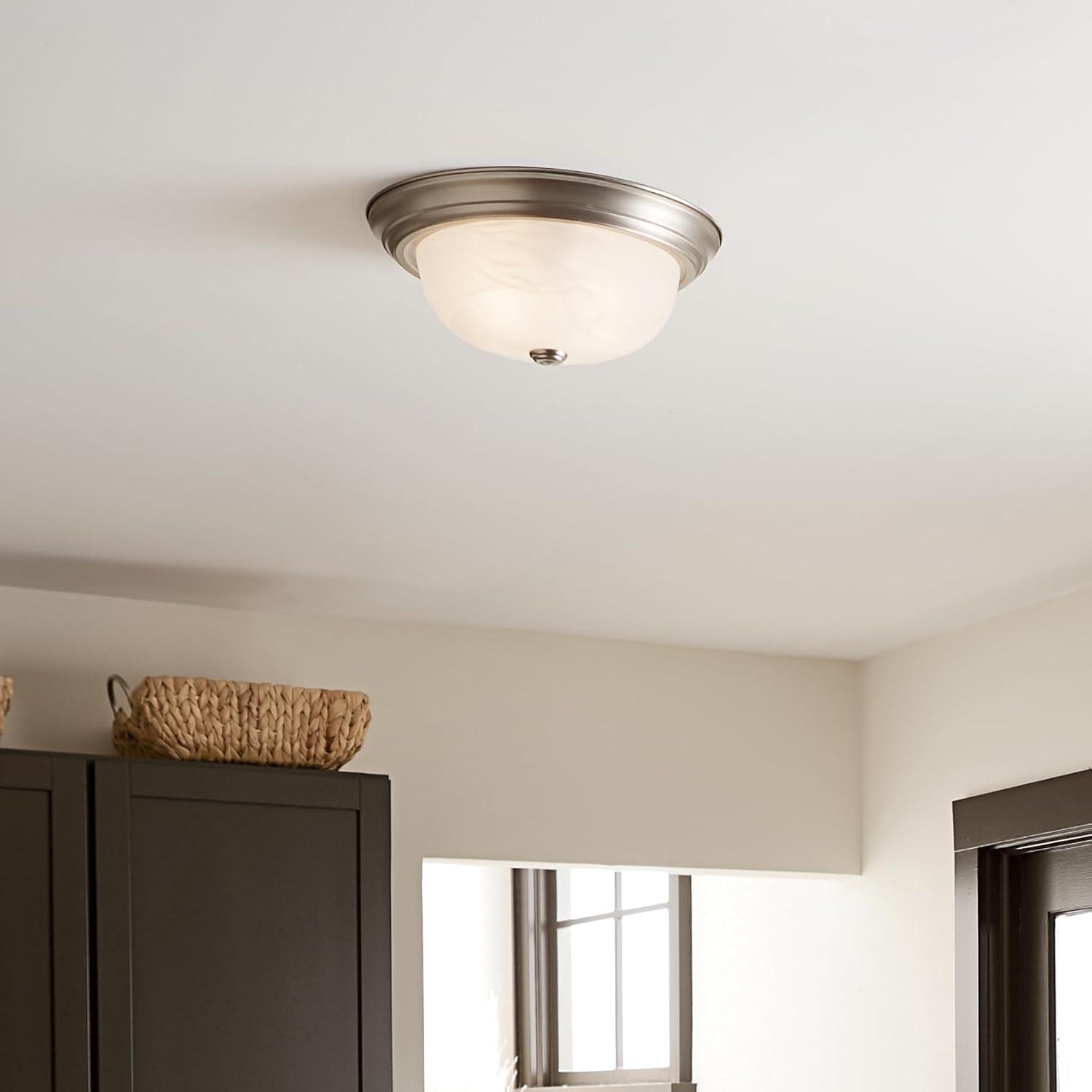 Kichler Lighting 2 - Light Flush Mount in  Brushed Nickel